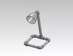 Stand PVC lamp