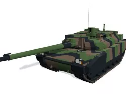 Tank 3D model 3D model