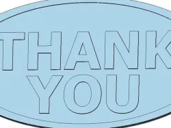 Thank You Badge