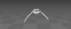  Thoracic vertebra T12 - male 3D model