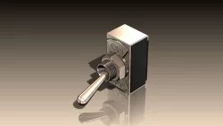Toggle Switch 1/4'' Panel Mount