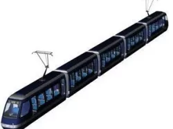 tramway 3D model 3D model