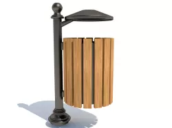Trashcan classic 3D model