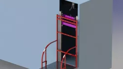 Wheelchair lift for trucks - Elevador silla de ruedas
