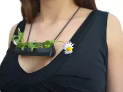 Y'a du monde au balcon! Living necklace