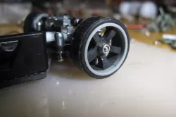 2 Piece 1/28 scale Racing wheel.