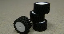 3mm D shaft hub Wheel 
