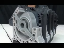 4rotor Wankel Rotary Engine  Working Model