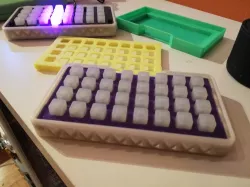 Adafruit NeoTrellis M4 Case With Integrated Bumper