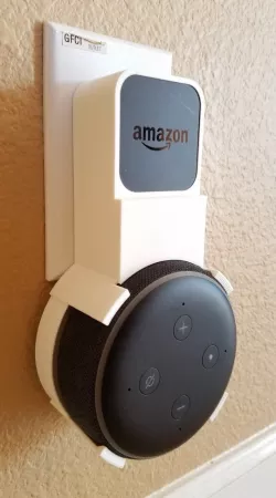 Amazon Echo Dot (3rd Gen) Wall socket mount