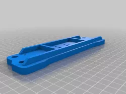 Anycubic prusa i3 front Plate