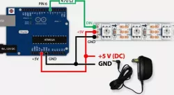 Arduino Bluetooth Controlled RGB light