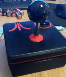 Atari Joystick with Arcade Parts