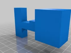 Axis ethernet camera mounting block