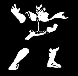 Captain Falcon stencil