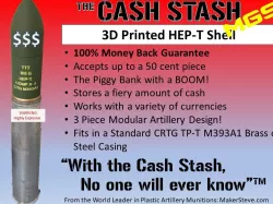 Cash Stash MGS - 105mm Tank Shell