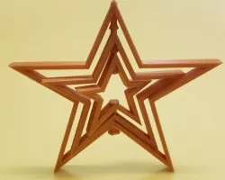 Christmas Star Holiday Ornament