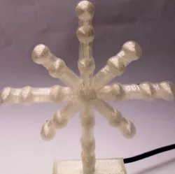 Christmas star with 3mm leds