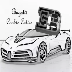 Cookie Cutter Bugatti Logo EB