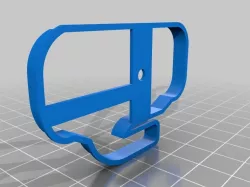 Curling Rock cookie cutter 