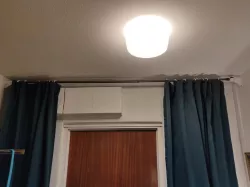 Curtain Rod Holder, Biltema Spherecup.stl