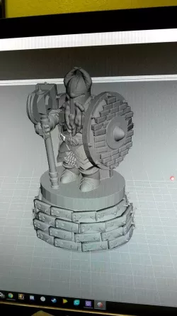 Dawrf Face Brick
