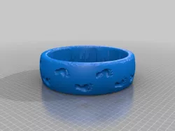 Footprints Ring
