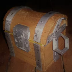 Fortnite Chest - printer friendly
