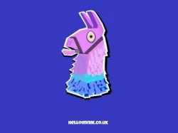 Fortnite llama cookie cutter 