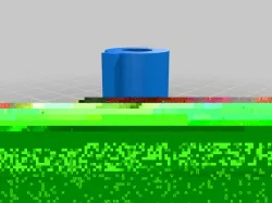 FTC - 1/2" Key Hub Adapter (Andy Mark Mec Wheel to Tetrix Motor)