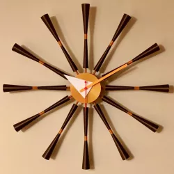 George Nelson Spindle Clock Re-Creation