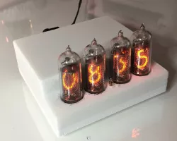 GPS Nixie Clock enclosure (from Elektor Nov 2014)