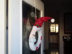 Hook for Hanging Christmas Wreath on Exterior Door