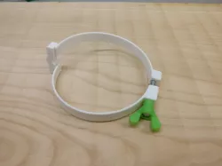 Hose clamp for dust collection hoses