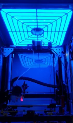 Lack enclosure flexible LED strip (5050SMD RGB) lighting unit