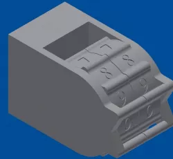 Large manual counter - double digit