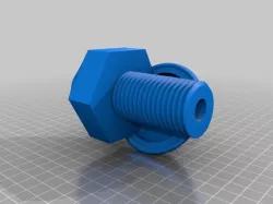 LE3D Printing Filament Tester and Keychain