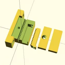 Low Profile Adjustable Y Belt Holder