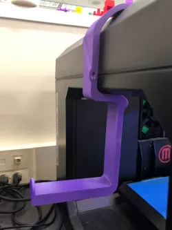 MakerBot Replicator 5th Gen & Replicator+ Spool Holder / Adapter [REMIX]