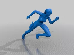 Metroid Other M - Samus Running Pose