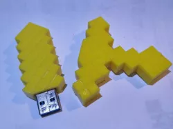 Minecraft Sword USB case