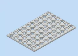 Miniature stack able racks 25mm 
