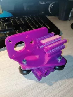 Mixed carriage concept 2040 v-slot