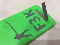 Mount for kickstand from a Seidio phone case