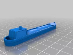 N Gauge 43ft Cargo Narrowboat