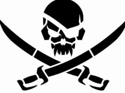 Pirate stencil