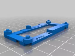 Prusa i3 MK3 - Raspberry Pi Zero mount frame Remix
