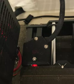 Prusa Lack Enclosure Heatbed Cable Clamp - 60 Degree, for Screw Terminal Heatbed and Textile