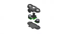 Raspberry pi Night Camera Waveshare Tripod mount Enclosure