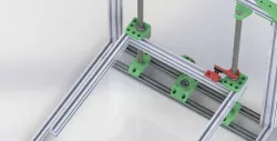 Re-D-Bot / Z axis - 16 mm rods for 2040 v-slot